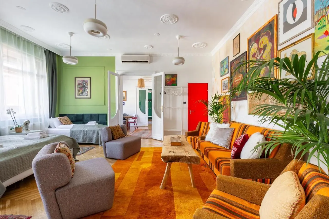 부다페스트 Huge & Stylish In The Center For Up To 20 People 아파트